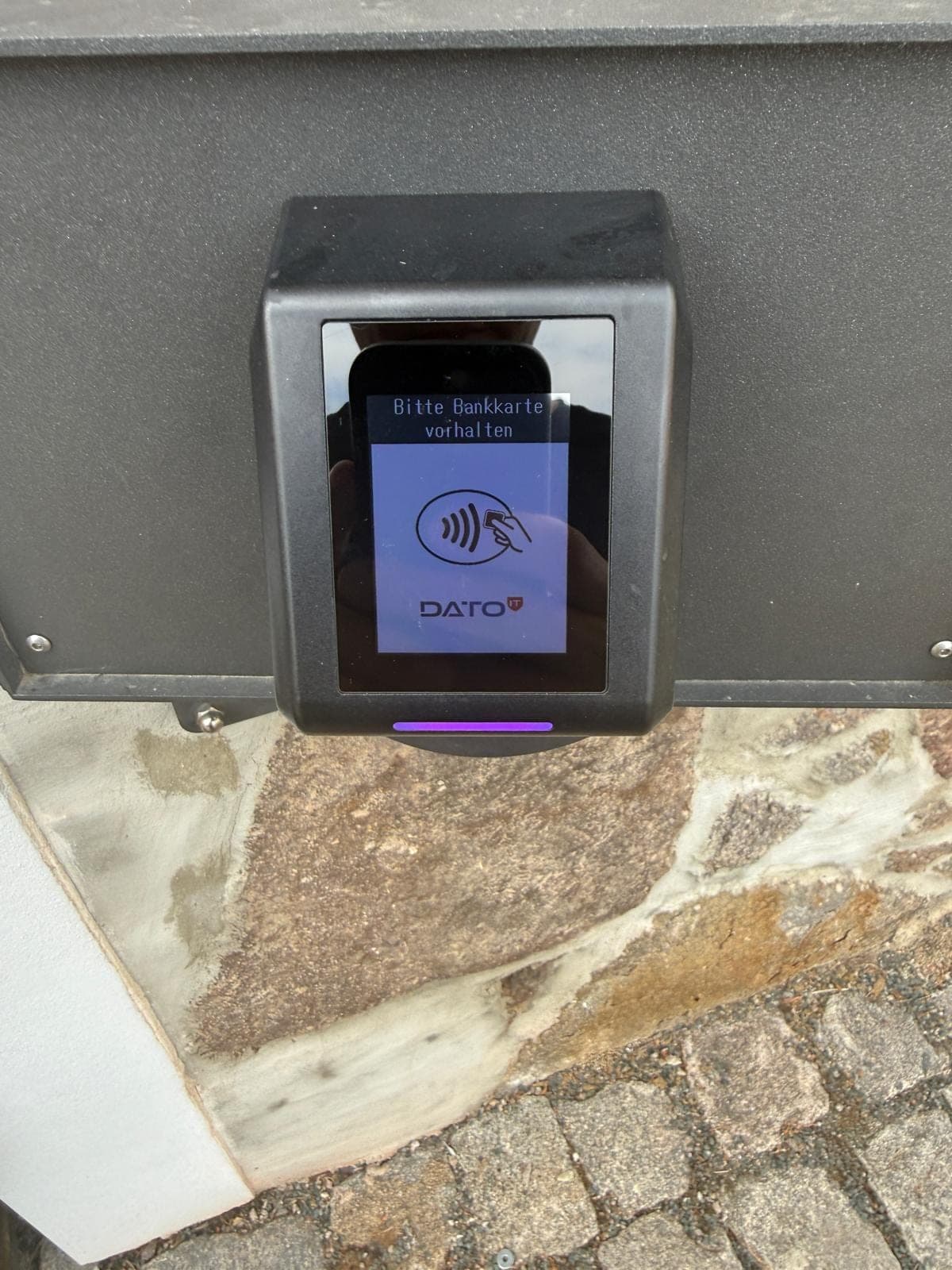 Sentra AI Entrance Zutrittsterminal am Immer(K)auf Taupadel — Einlass per Bankkarte
